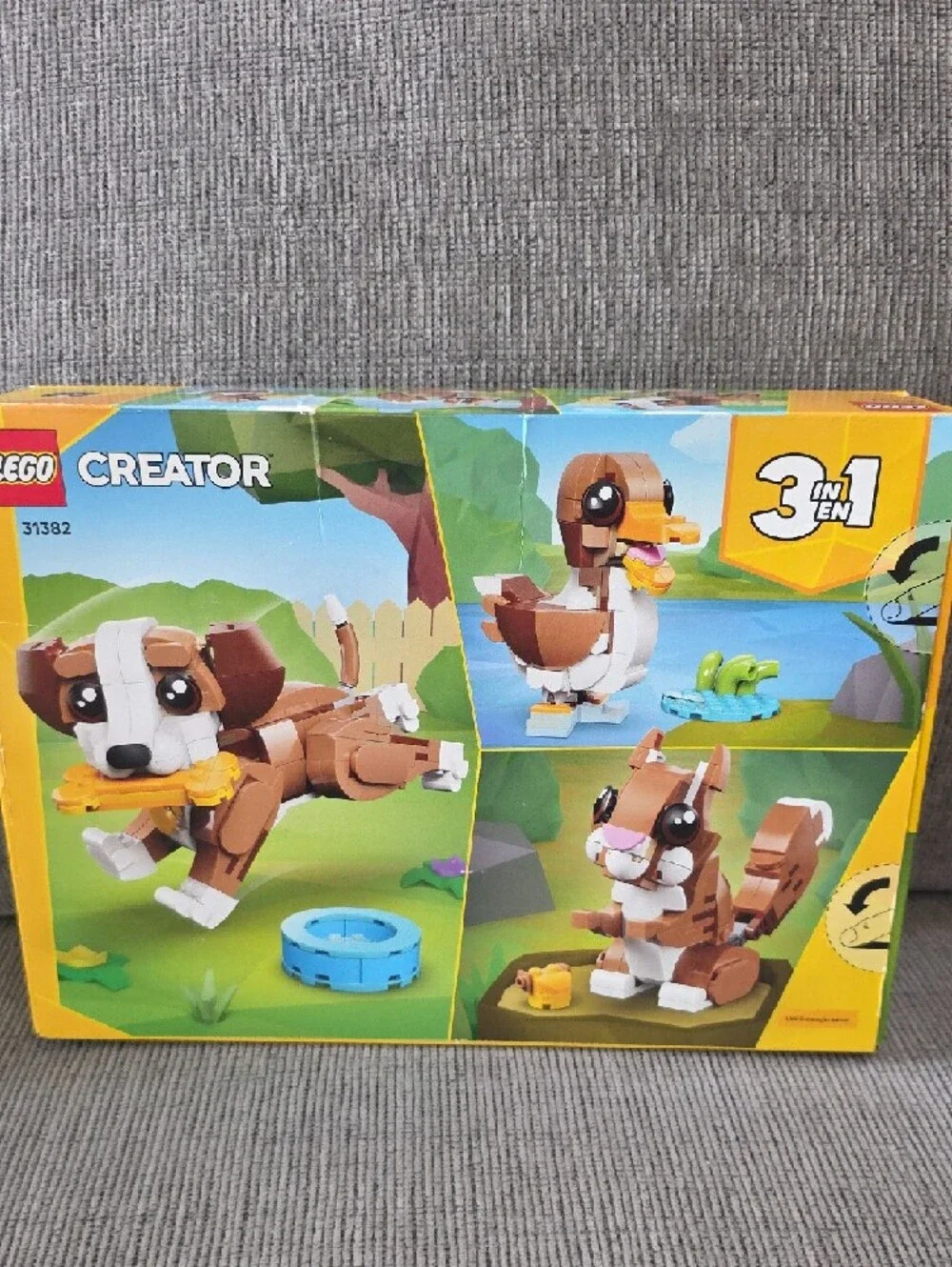 LEGO Creator Playful Puppy 3-In-1 Building Set, Ages 8+, New In Box.